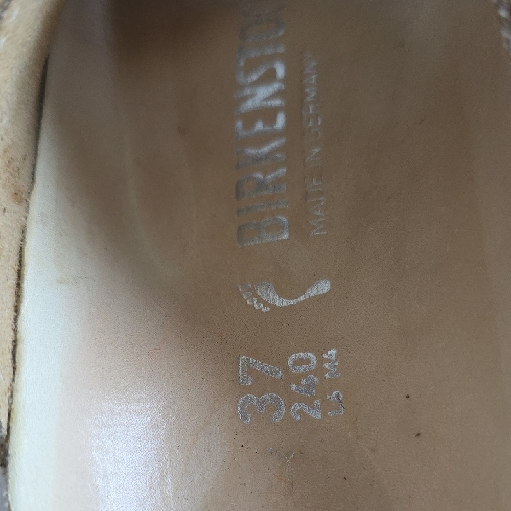 Birkenstock Toogood Forager Canvas Cream Women's Sandals Size 37 - Picture 4 of 17